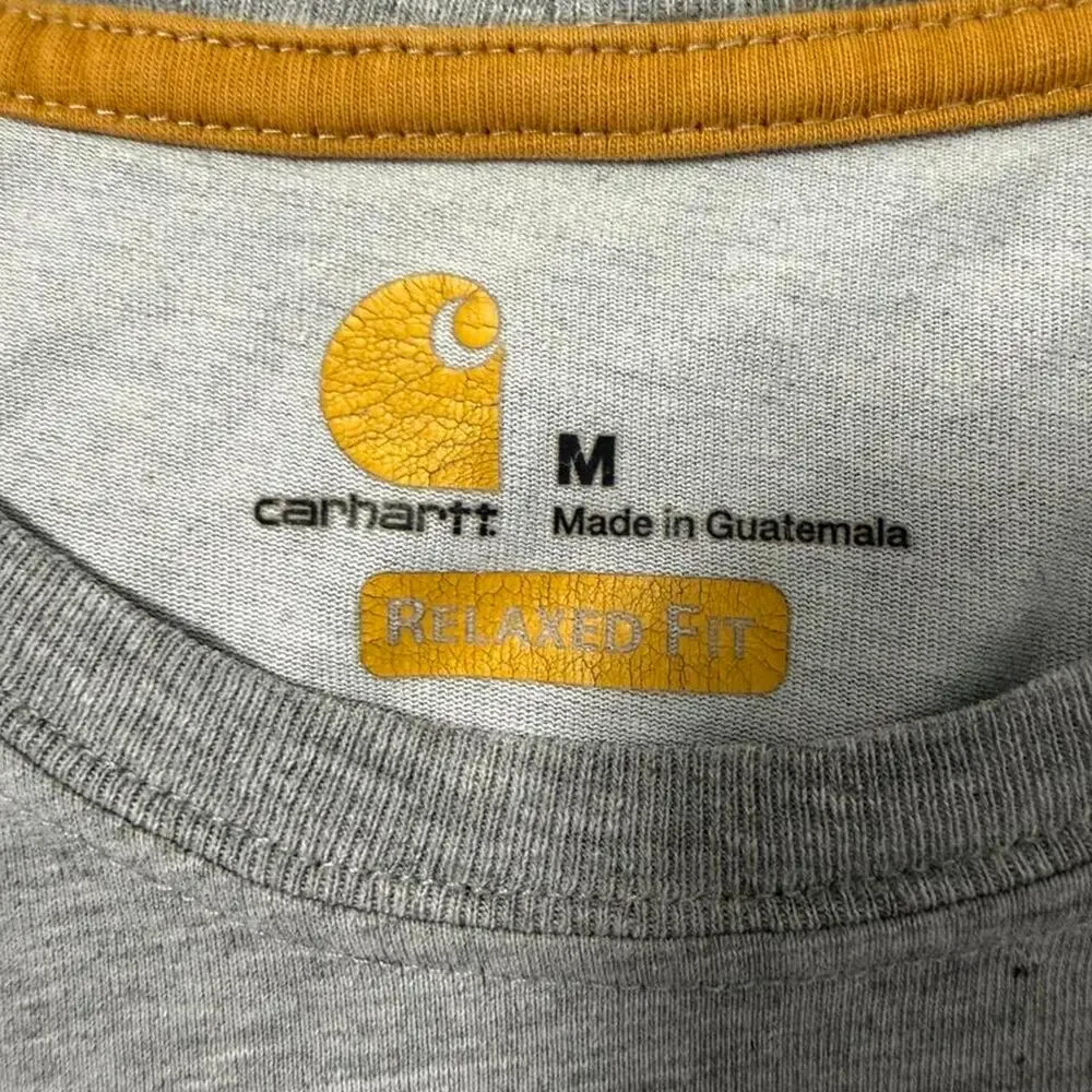 Vintage gray carhartt pocket tee